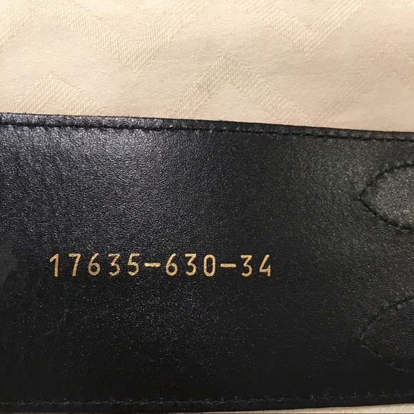 LAUREL (BY ESCADA) THICK BELT SIZE 34 - Picture 4 of 6